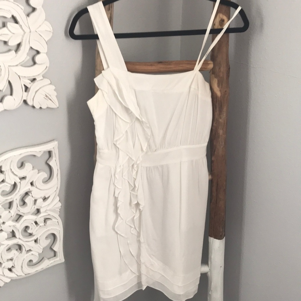 BCBG White Dress